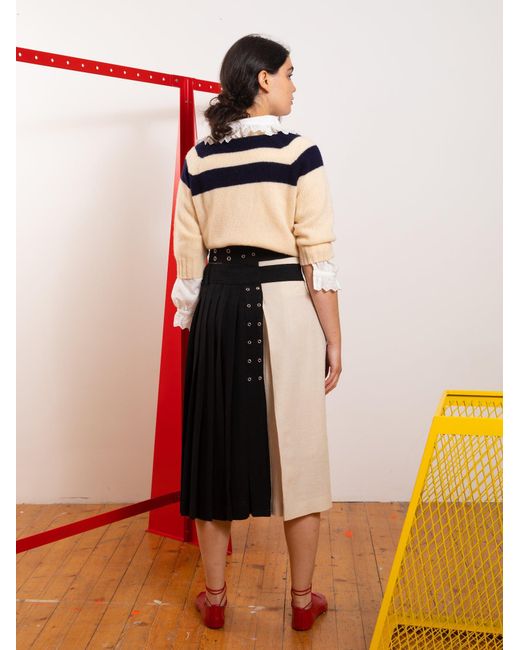 La Fetiche Multicolor Haring Shetland Sweater