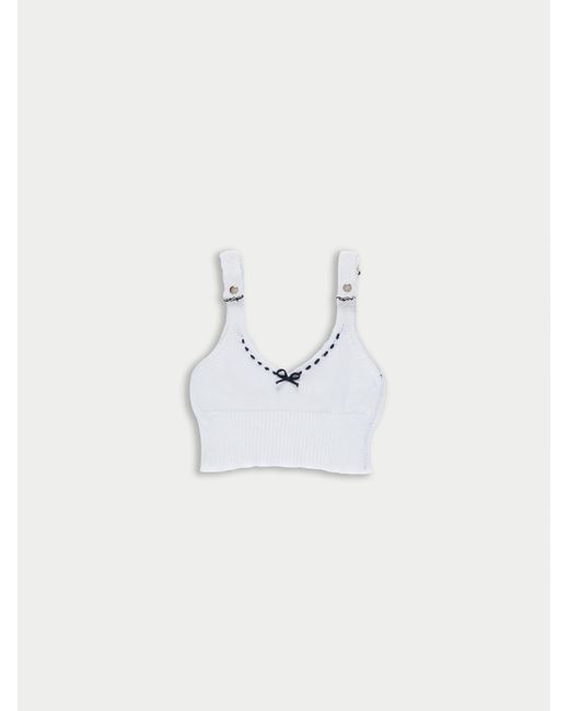 La Fetiche Multicolor Josephine Knitted Bralette