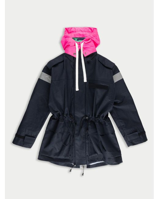 La Fetiche Green Vita Rose Fully Reversible Waterproof Parka