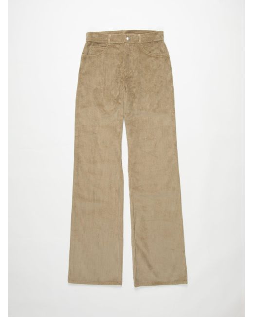 La Fetiche Natural Pauline Jumbo Corduroy Jeans