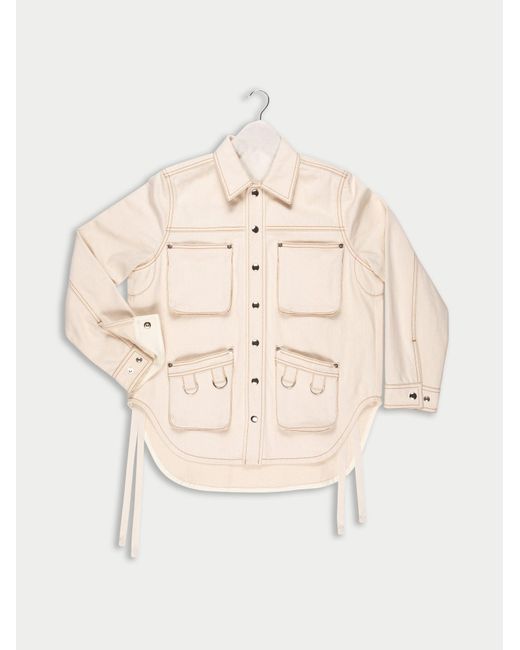 La Fetiche Natural Elli Cotton Workwear Jacket