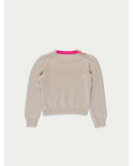 La Fetiche Natural Hepworth Crew Neck Sweater
