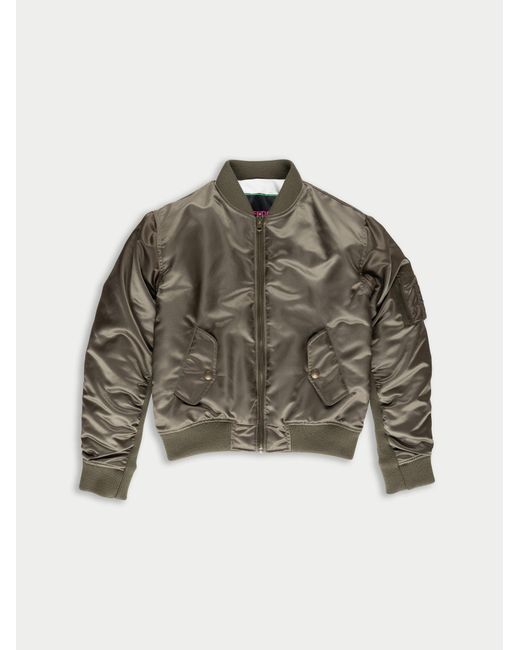 Women's Kim Cropped Bomber Jacket