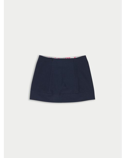 La Fetiche Blue Avril Mini Skirt