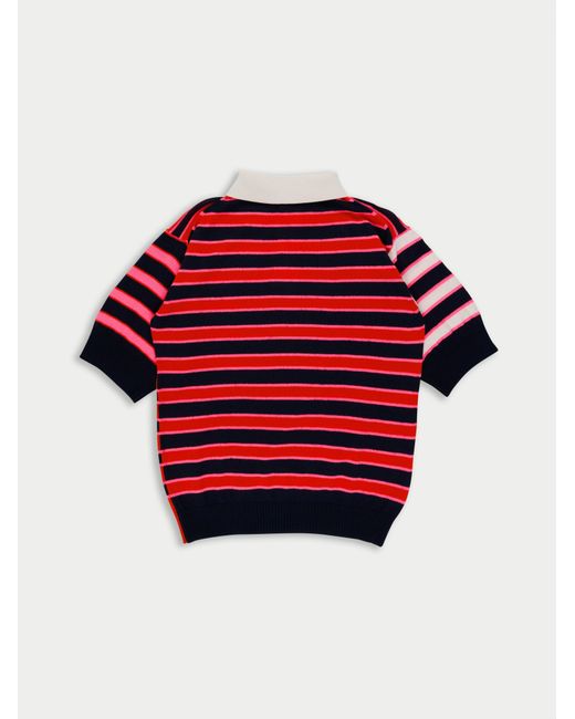 La Fetiche Red Winnie Rugby Top