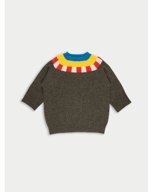 La Fetiche Multicolor Otti Fairisle Shetland Sweater