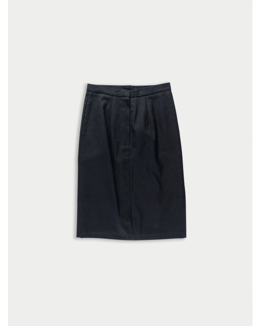 La Fetiche Blue Hendri A-Line Pencil Skirt