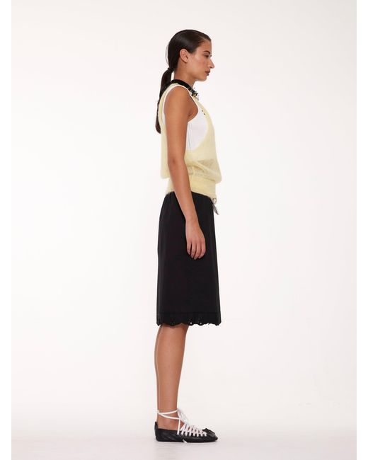 La Fetiche White Bet Halterneck Top