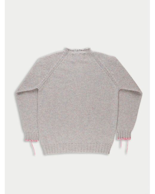 La Fetiche Gray Barney Sweater