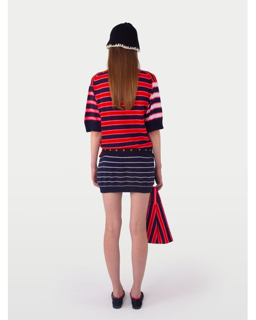 La Fetiche Red Winnie Dress Rugby Dress
