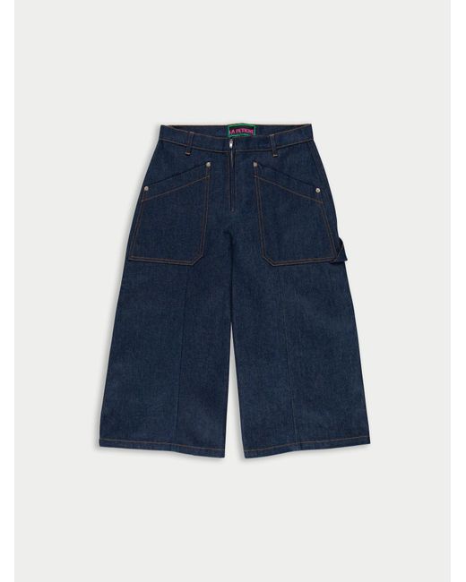 La Fetiche Blue Honey High Waisted Denim Shorts