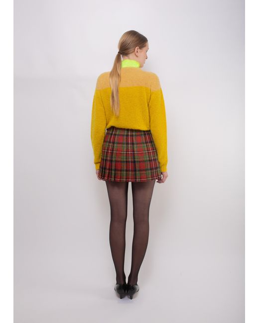 La Fetiche Yellow Penelope Fairisle Sweater