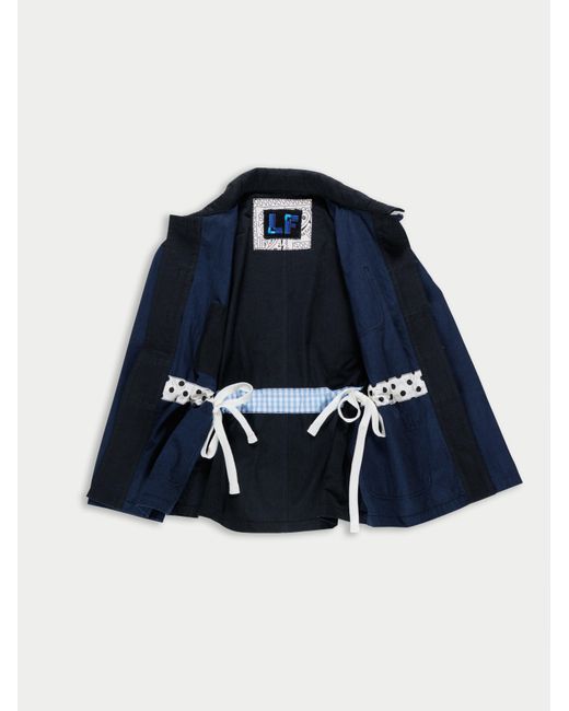 La Fetiche Blue Anouk Utility Jacket