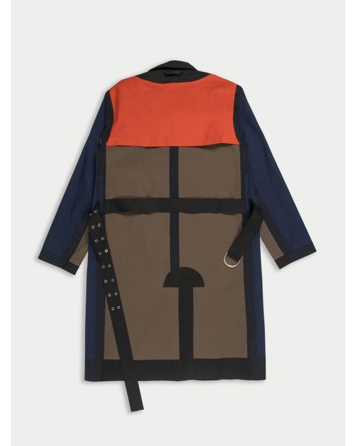 La Fetiche Blue Lauren Traditional Waterproof Trench Coat