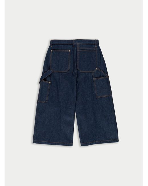 La Fetiche Blue Honey High Waisted Denim Shorts
