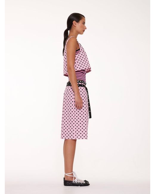 La Fetiche Pink Chloe Lingerie Styled Top