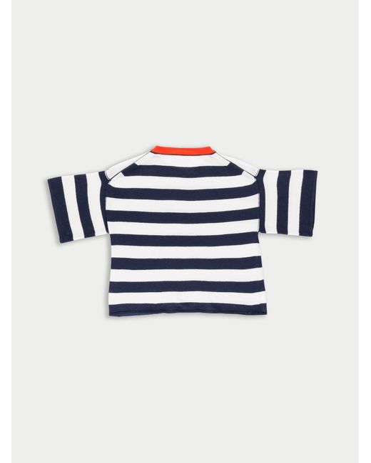 La Fetiche Red Elio Striped T-Shirt