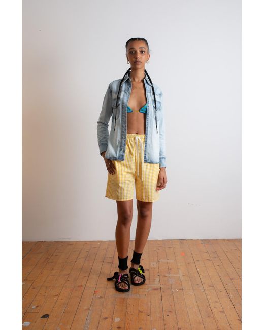 La Fetiche Blue Ono Denim Shirt