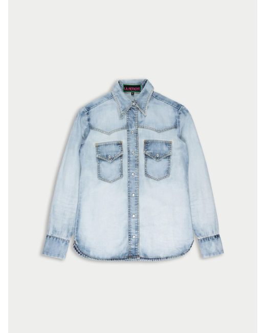 Women's Blue Ono Denim Shirt