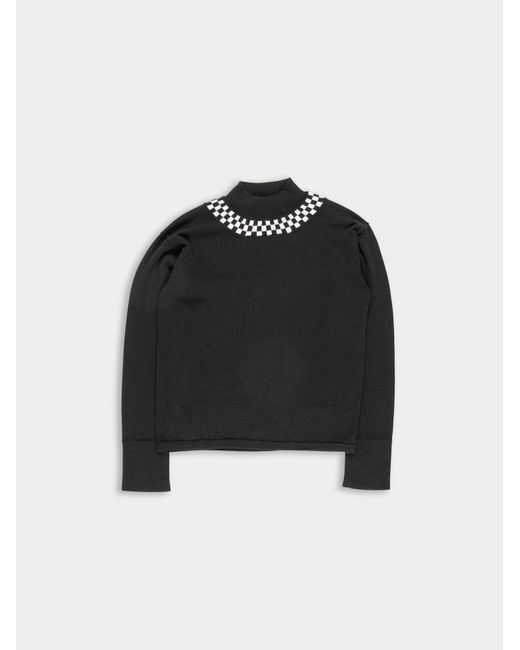 La Fetiche Black Benita Fine Knit Sweater