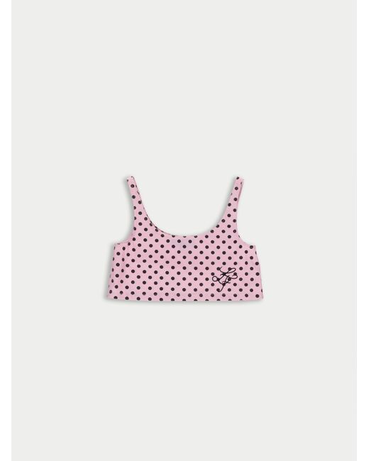 La Fetiche Pink Chloe Lingerie Styled Top