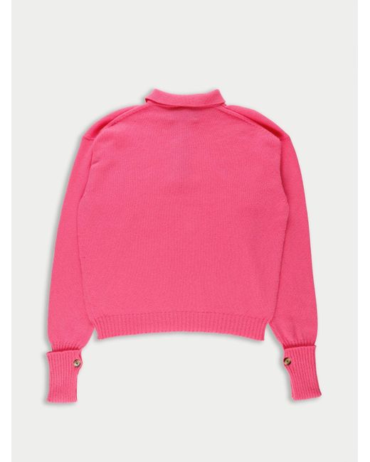 La Fetiche Pink Alain Rugby Sweater