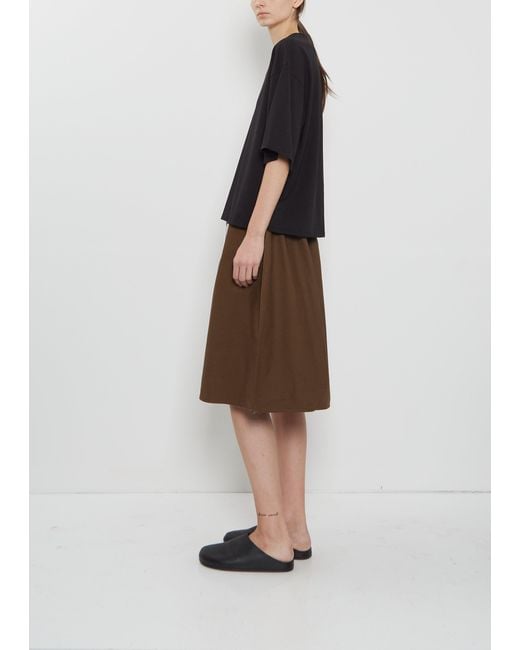 Loulou de Saison Black Osis Boxy Cotton T-shirt