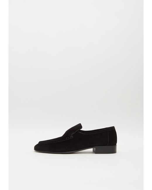 The Row White New Soft Loafer