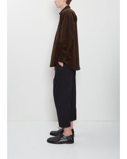 Comme des Garçons Brown Corduroy Shirt