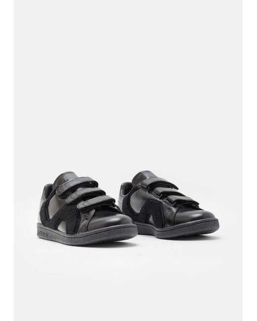 adidas By Raf Simons Stan Smith Velcro Sneakers in Black | Lyst Canada