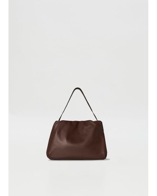 The Row Brown Bourse Bag