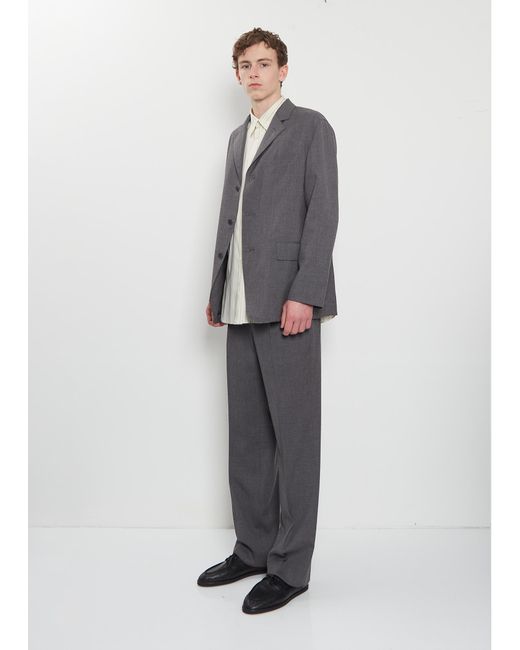 Auralee Gray Super Twist Cashmere Pora Jacket