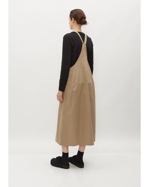 Y's Yohji Yamamoto Natural Overall Cotton Dress