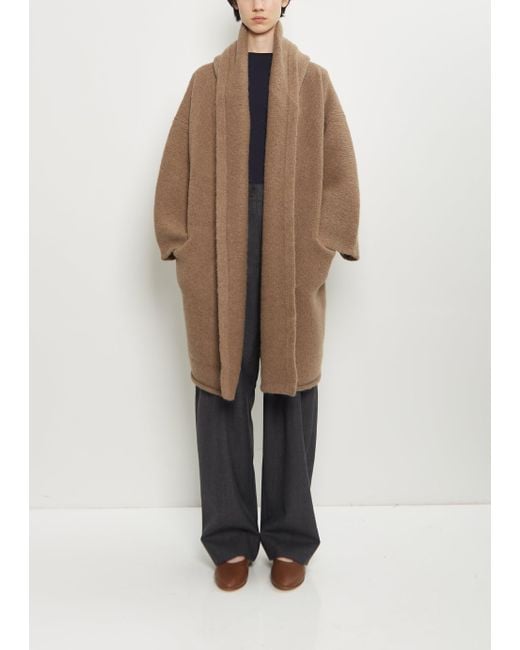 Lauren Manoogian Women's Natural Capote Alpaca Coat