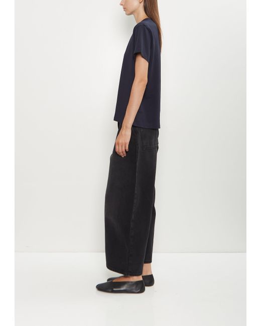 Studio Nicholson Blue Marine Cotton Tee