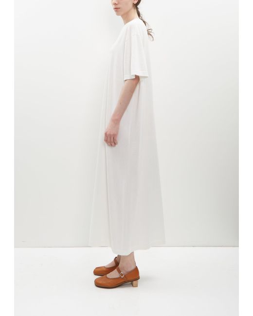 Extreme Cashmere White N°321 Kris Cotton-cashmere Dress