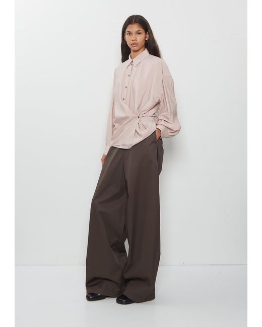 Lemaire Multicolor Straight Collar Twisted Shirt