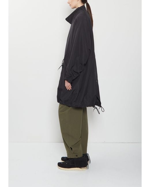 Visvim Blue Six-five Fishtail Silk Wool Parka