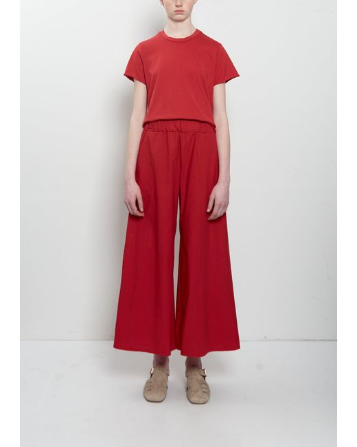 Labo.art Red Enne Clara Poplin Pant