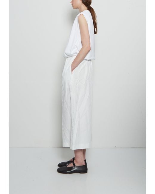 Comme des Garçons White Lace Vest