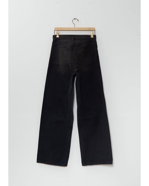 Ssstein White Oxford Vintage Wide Pants