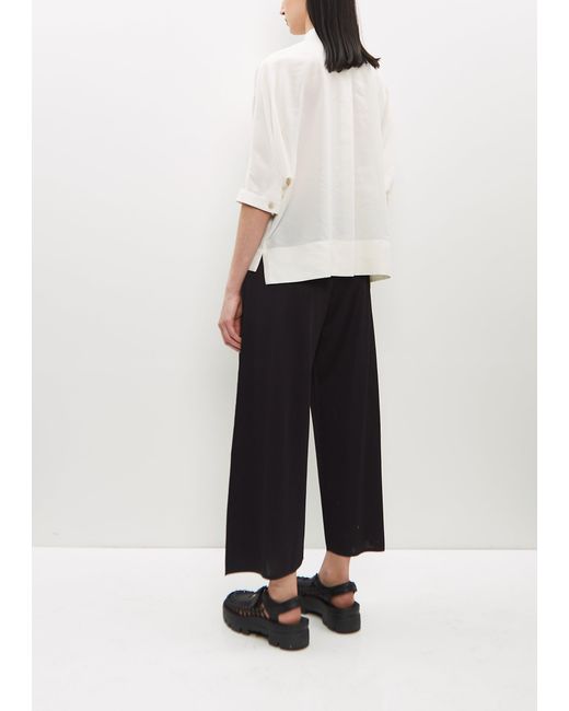 Pleats Please Issey Miyake White A-poc Form Pants