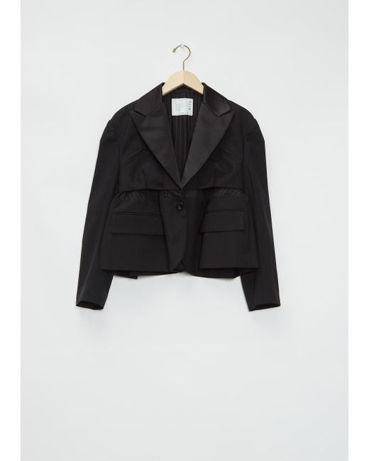 sacai Wool Knit×Suiting Jacket/21SS sacai Wool Knit×Suiting Jacket/21SS