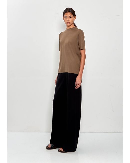 The Row Black Gala Cady Pant