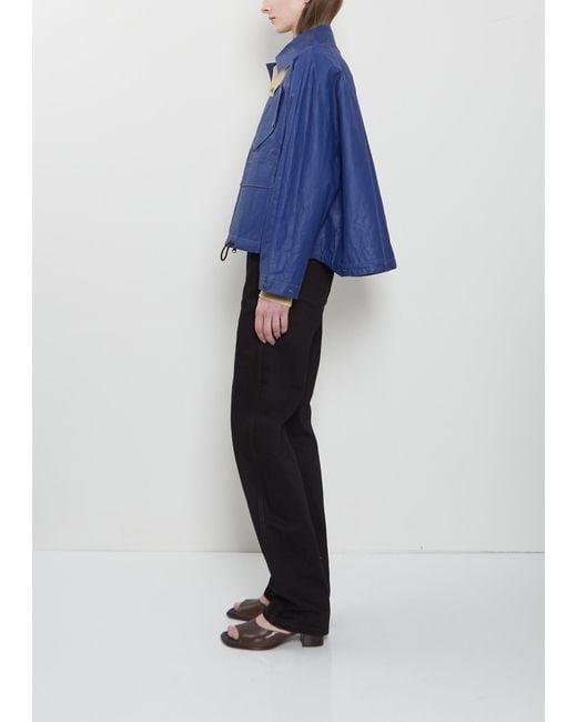 Konrad Blue Florian Reversible Linen Jacket