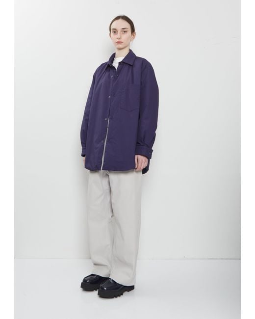 Sofie D'Hoore Blue Orli Padded Cotton Jacket