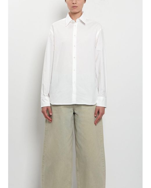 6397 White Dress Cotton Shirt