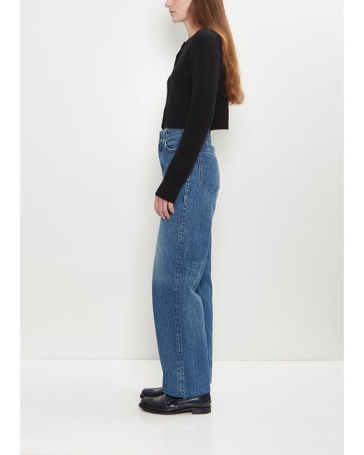 Loulou de Saison Black Zephir Cashmere Cropped Cardigan