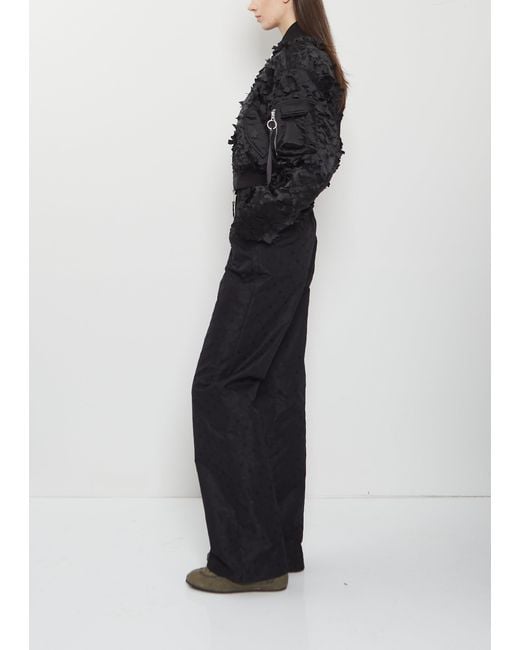 CECILIE BAHNSEN Black X Alpha Industries Ma-1 Jacket