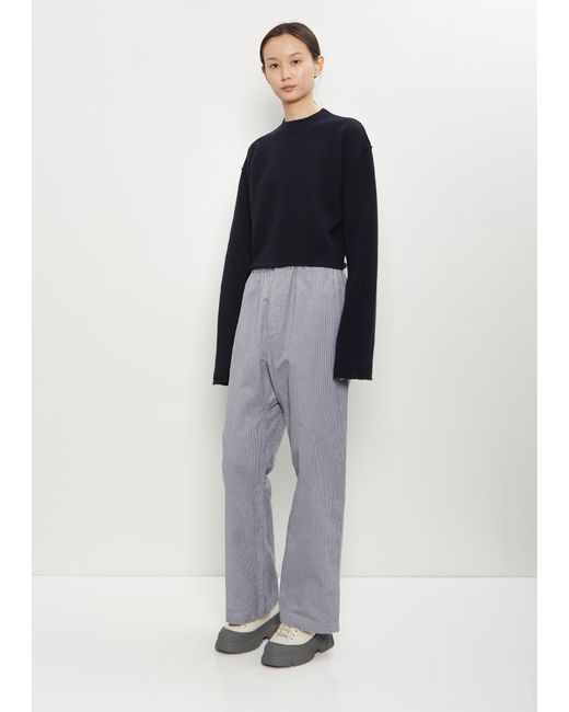 Sofie D'Hoore Blue Pinot Cotton Corduroy Relaxed Pants